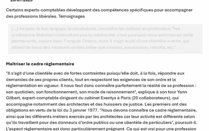Actuel Expert-comptable