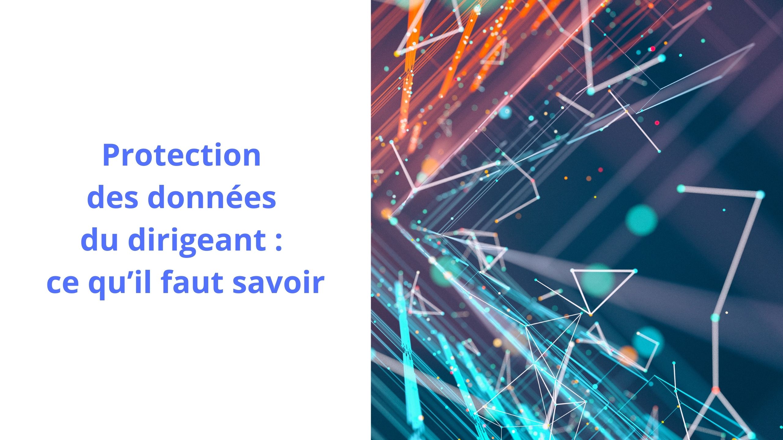 Protection des données du dirigeant