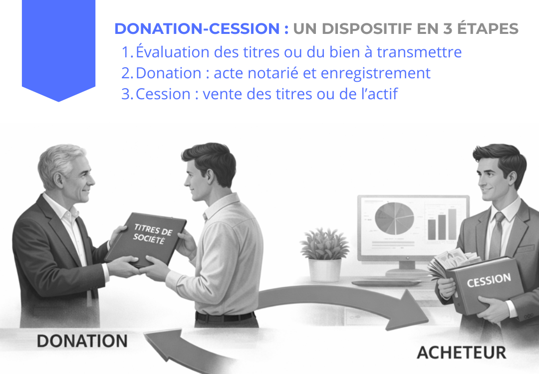 Donation-cession
